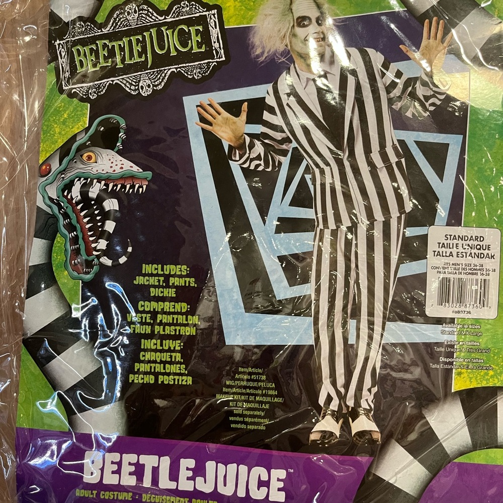 Beetlejuice Costume